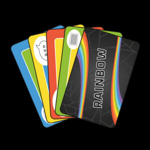 Rainbow-vějíř Rainbow hra